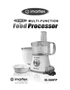 Handleiding Imarflex IB-500FP Keukenmachine