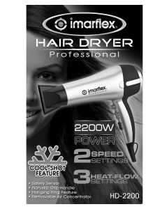 Handleiding Imarflex HD-2200 Haardroger