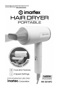 Handleiding Imarflex HD-2316FC Haardroger
