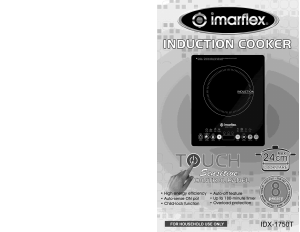 Handleiding Imarflex IDX-1750T Kookplaat