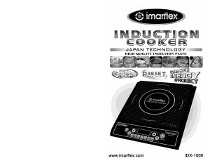 Handleiding Imarflex IDX-1500 Kookplaat