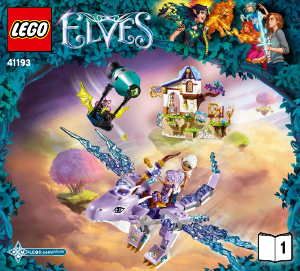 Manual de uso Lego set 41193 Elves Aira y la canción del dragón del viento