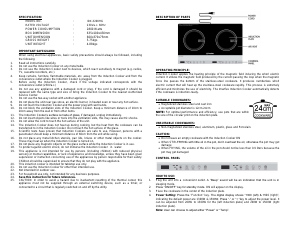 Handleiding Imarflex IDX-3200HG Kookplaat