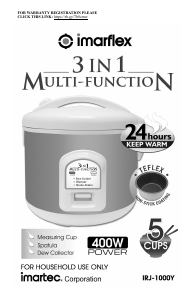 Handleiding Imarflex IRJ-1000Y Multicooker