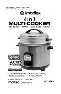 Handleiding Imarflex IRC-28KS Multicooker