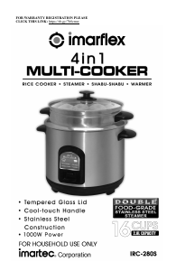 Handleiding Imarflex IRC-280S Multicooker