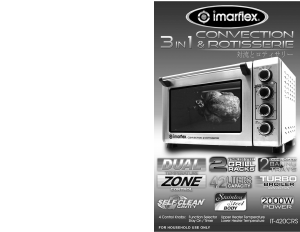 Handleiding Imarflex IT-420CRS Oven