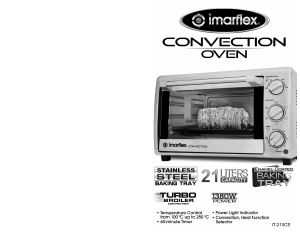 Handleiding Imarflex IT-210CS Oven