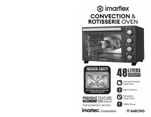 Handleiding Imarflex IT-848CRG Oven