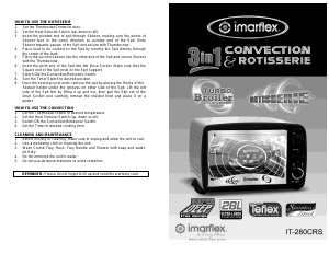 Handleiding Imarflex IT-280CRS Oven