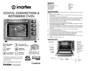 Handleiding Imarflex IT-945DCR Oven