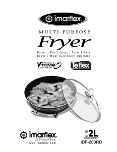 Bruksanvisning Imarflex IDF-200RD Gryta