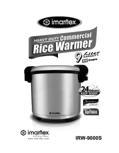 Handleiding Imarflex IRW-9000S Rijstkoker