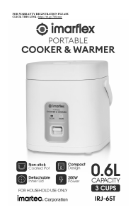 Handleiding Imarflex IRJ-65T Rijstkoker