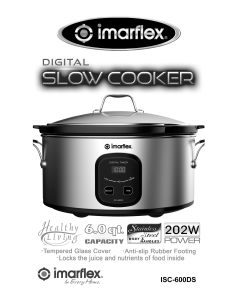 Handleiding Imarflex ISC-600DS Slowcooker