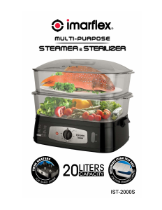 Handleiding Imarflex IST-2000S Stoomkoker