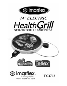 Handleiding Imarflex TY-3762 Bakplaat