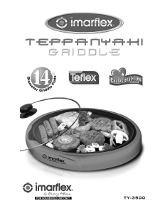 Handleiding Imarflex TY-3500 Bakplaat