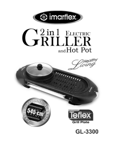 Handleiding Imarflex GL-3300 Bakplaat