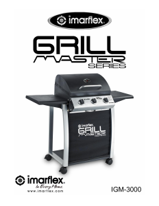 Handleiding Imarflex IGM-3000 Bakplaat