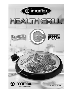 Handleiding Imarflex TY-2400G Bakplaat