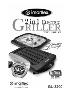 Handleiding Imarflex GL-3200 Bakplaat