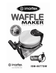 Manual Imarflex ISM-9077SW Waffle Maker
