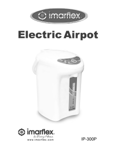 Manual Imarflex IP-300P Water Dispenser
