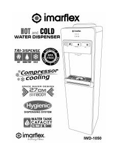 Bruksanvisning Imarflex IWD-1050 Vattendispenser