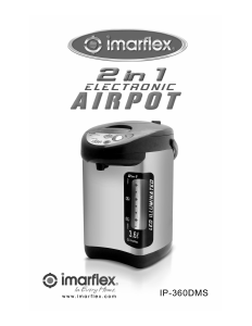 Manual Imarflex IP-360DMS Water Dispenser