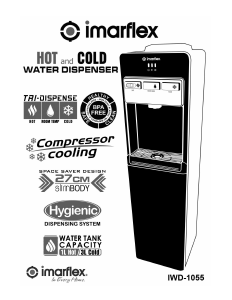 Handleiding Imarflex IWD-1055 Waterdispenser