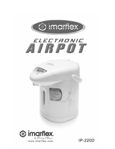 Handleiding Imarflex IP-220D Waterdispenser
