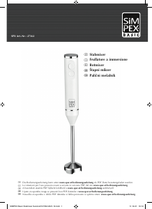 Bedienungsanleitung Simpex 27362 Stabmixer