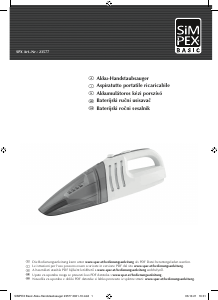 Manuale Simpex 23577 Aspirapolvere a mano