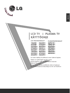 Käyttöohje LG 50PG2000 Plasmatelevisio