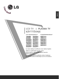 Käyttöohje LG 50PG3000 Plasmatelevisio