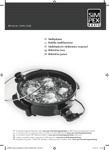 Bedienungsanleitung Simpex 25320 Pfanne