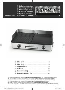 Bruksanvisning Simpex 33065 Bordgrill
