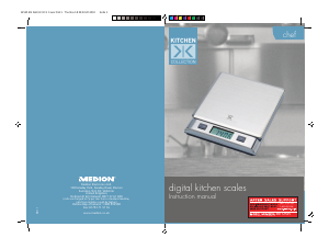 Manual Kitchen Collection MD 12525 Kitchen Scale