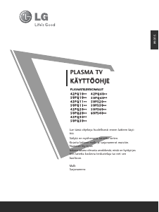 Käyttöohje LG 50PQ200R Plasmatelevisio