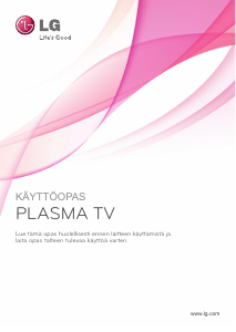 Käyttöohje LG 60PZ850N Plasmatelevisio