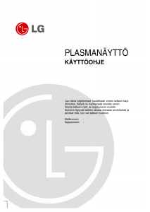 Käyttöohje LG MZ-42PM12X Plasmatelevisio