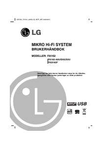 Bruksanvisning LG FA162 Stereosett