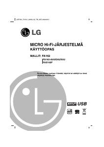 Käyttöohje LG FA162 Stereosetti