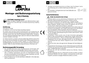 Mode d’emploi Lampura 1015032000 Lampe