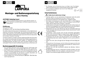 Mode d’emploi Lampura 1015036700 Lampe