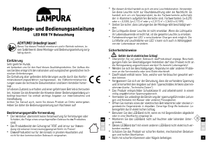 Mode d’emploi Lampura 1015175200 Lampe