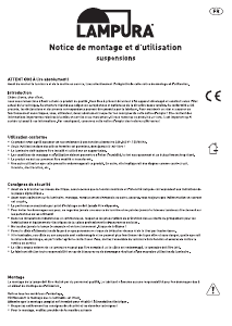 Mode d’emploi Lampura 1015231700 Lampe