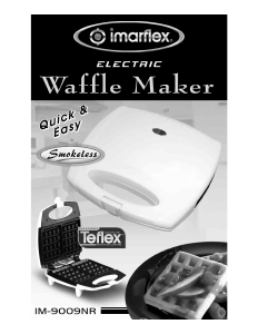 Handleiding Imarflex ISM-9009NR Wafelijzer
