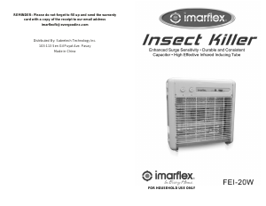 Manual Imarflex FEI-20W Pest Repeller